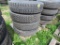 Different Treads 285/75R24.5 Tires (4) and 2 Rims