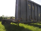 1987 Fontaine 45ft Flatbed Trailer