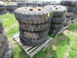 9x20 Army Tires and Rims (4)