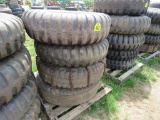 3 Army Tires and 1 Truck Tire