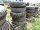 4 Army Tires and 2 Truck Tires and Rims