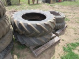 Pair 13-28 Tractor Tires