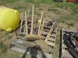 Pallet Lot Wooden Stools