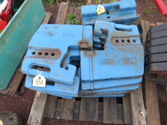12 Ford Suitcase Weights