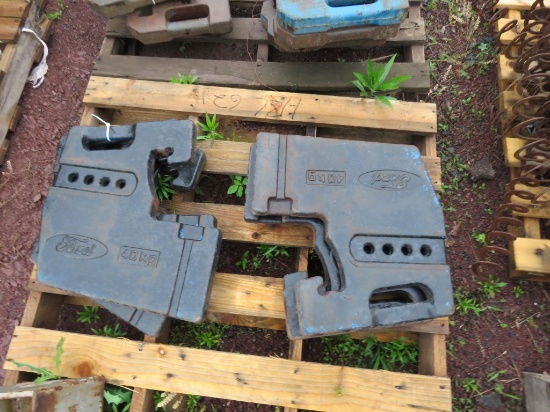 6 Ford Suitcase Weights