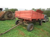 PTO Wood Dump Wagon