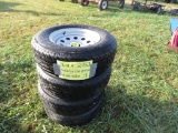 205-75R15 Tires and Rims