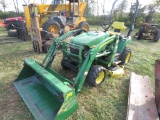 JD 2305 Compact Tractor w/200cx Loader & 54inch Mower Deck