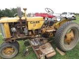 Case Vac Tractor w/Belly Mower