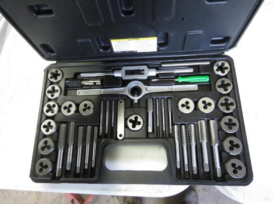 Pittsburgh 40 pc Carbon Steel Tap & Die Set