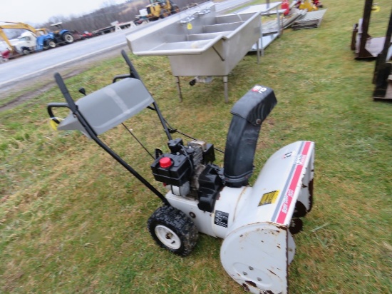 White snowboss 500 snowblower