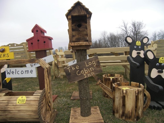 Log Bird House