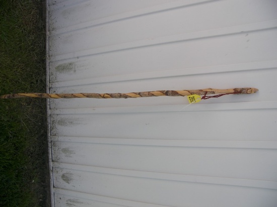 Amish Made Walking Stick 60inches High w/Fish Head