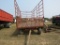 8x16 Metal Hay Rack Wagon