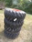 4 NEW 12-16.5 Tires w/8hole Rims