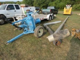 Dry Hill Manure Pump w/24ft Fill Pipe on Cart