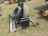 Pintal Hitch - Tires - Wheel Wells - Axle for Trailer