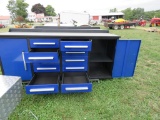 NEW 7 1/2ft Blue Tool Chest