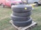 (4) 11R24.5 Tires