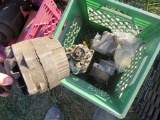 Crate of Ford Parts