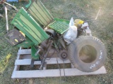 Pallet of JD 110 & 430 Lawn Tractor Parts