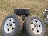 4 Tires and Rims 275-70R18