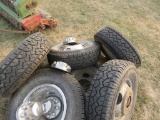 6 Tires and Rims 245 75R16