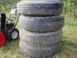 4 Tires and Rims 10.00-20