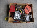Box of Drill Bits & Tools