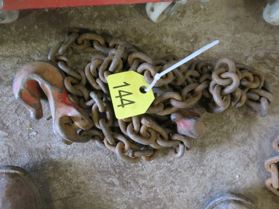 11ft Chain w/2 Hooks
