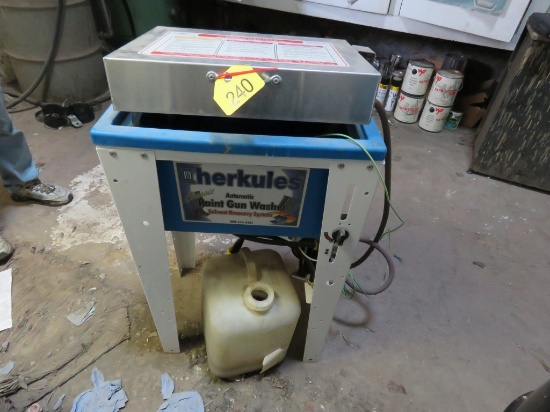 Herkules Automatic Paint Gun Washer
