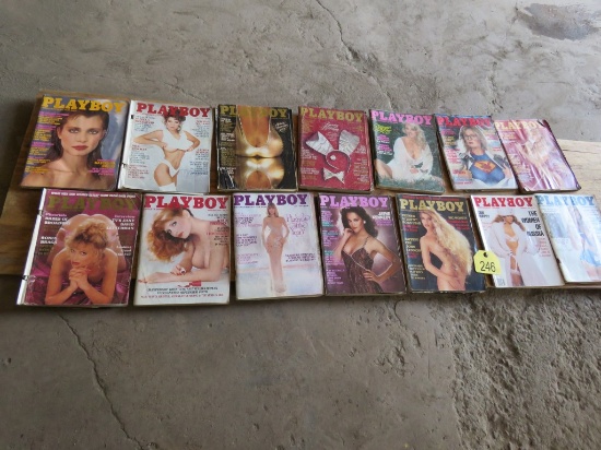 14 Playboy Magazines