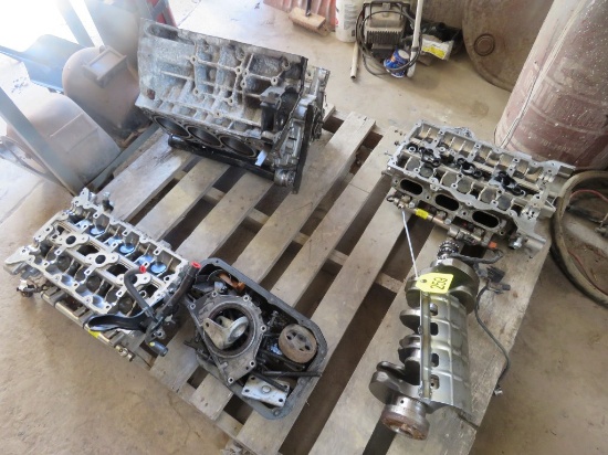 Pallet of Motor Parts