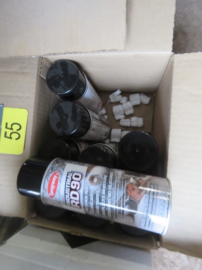 9 cans of Industrial RD90