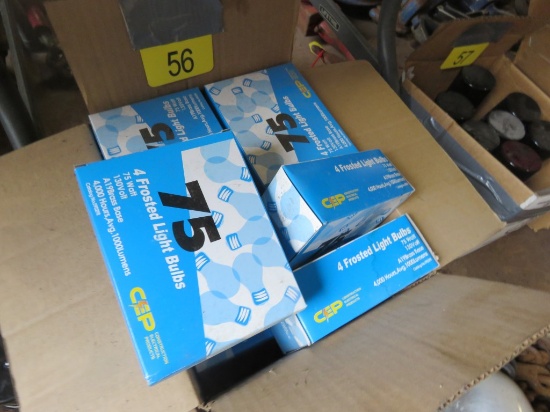 60 NEW 75watt Light Bulbs
