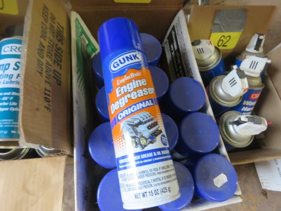 12 cans Gunk Degreaser