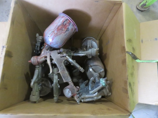 Box of Paint Sprayer Guns
