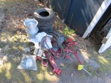 Pile of Wheel Horse Parts