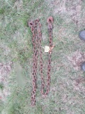 Heavy Duty 14ft Tow Chain w/2 Hooks