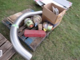 Pallet of Mack Parts & Galv Hose