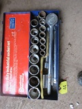 21 piece 3/4inh Drive Socket Set up to 2 inch