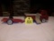 Structo 2 pc Truck w/Flat Trailer