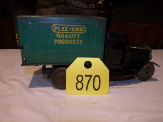 Tin Truck Plec-Zing Quality Products