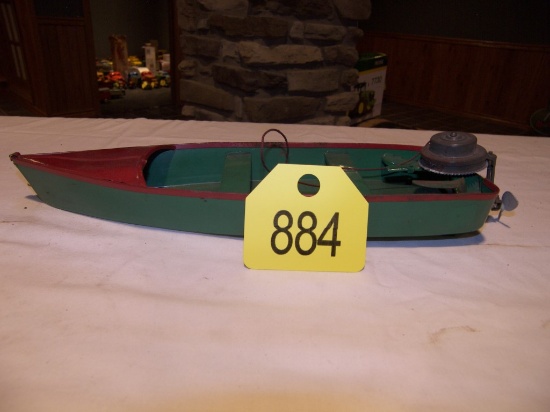 Tin Boat w/Motor