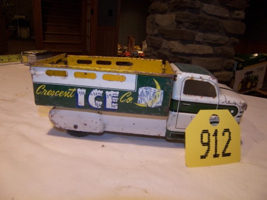 Marx Crescent Ice Company Tin Truck
