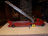 2 pc Mack Smill Miller No 3 Fire Ladder Truck