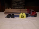2 pc Log Truck w/Logs