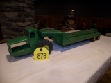 2 pc Truck & Trailer w/Ramp