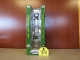 JD Gas Pump Mechanical Coin Bank w/Box
