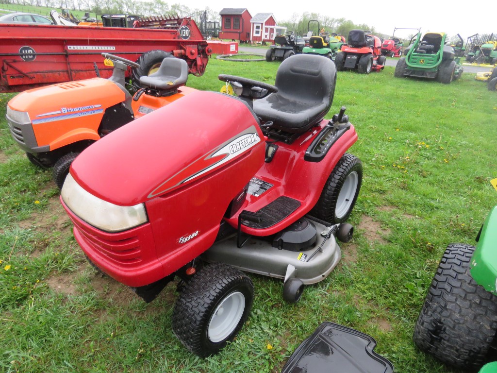 Craftsman FS5500 Lawn Tractor w 48inch Deck Proxibid